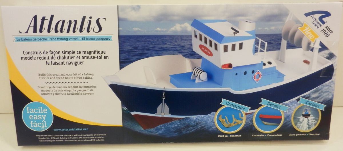 Artesania Latina Fishing Boat Atlantis Semi Scale Canada S