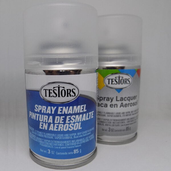 Testors Enamel Spray Paint 1260 Dullcote Lacquer