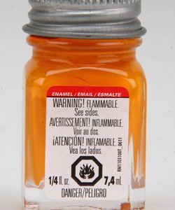 Peinture émail Testors 1126 Mandarine