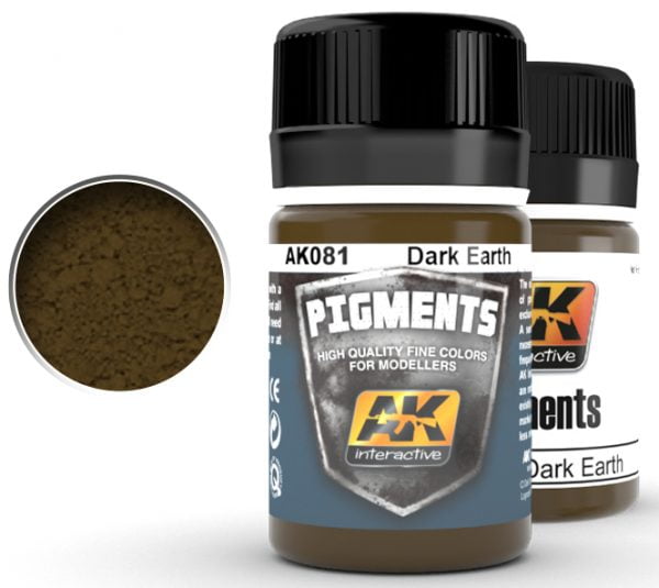 Dark Earth Pigments by AK Interactive AKI 081