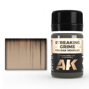 Streaking Grime for Dak Vehicles Enamel Color Colour by AK Interactive AKI 067 Swatch