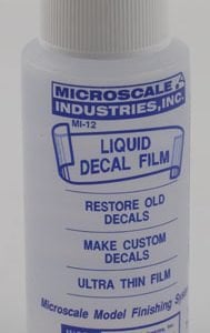 Micro Liquid Decal Film by Microscale Industries MI-12 MI12