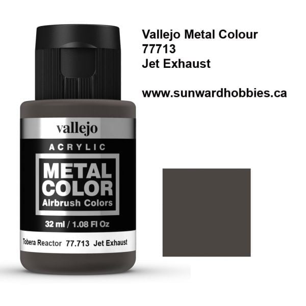 Jet Exhaust Metal Color Colour by Vallejo 77713