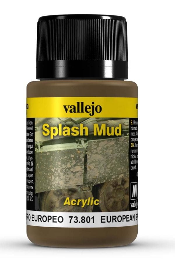 Boue européenne Splash par Vallejo 73801