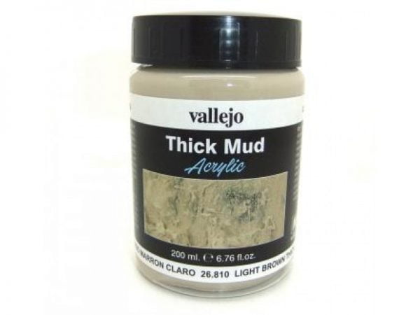 Light Brown Mud Thick Mud by Vallejo 26810 view