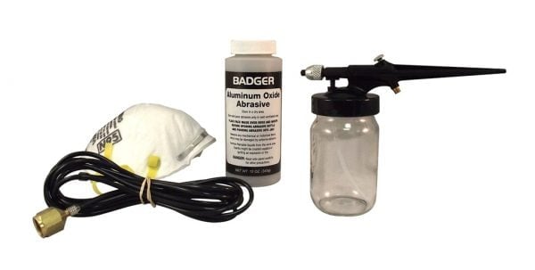 Badger Air Brush 260-3 Mini Sandblaster Abrasive Sprayer Set BA260-3  BAD260-3