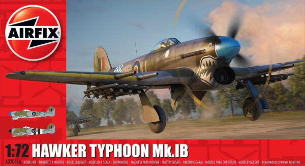 Airfix Hawker Typhoon Mk.IB 1/72 Scale A02041A