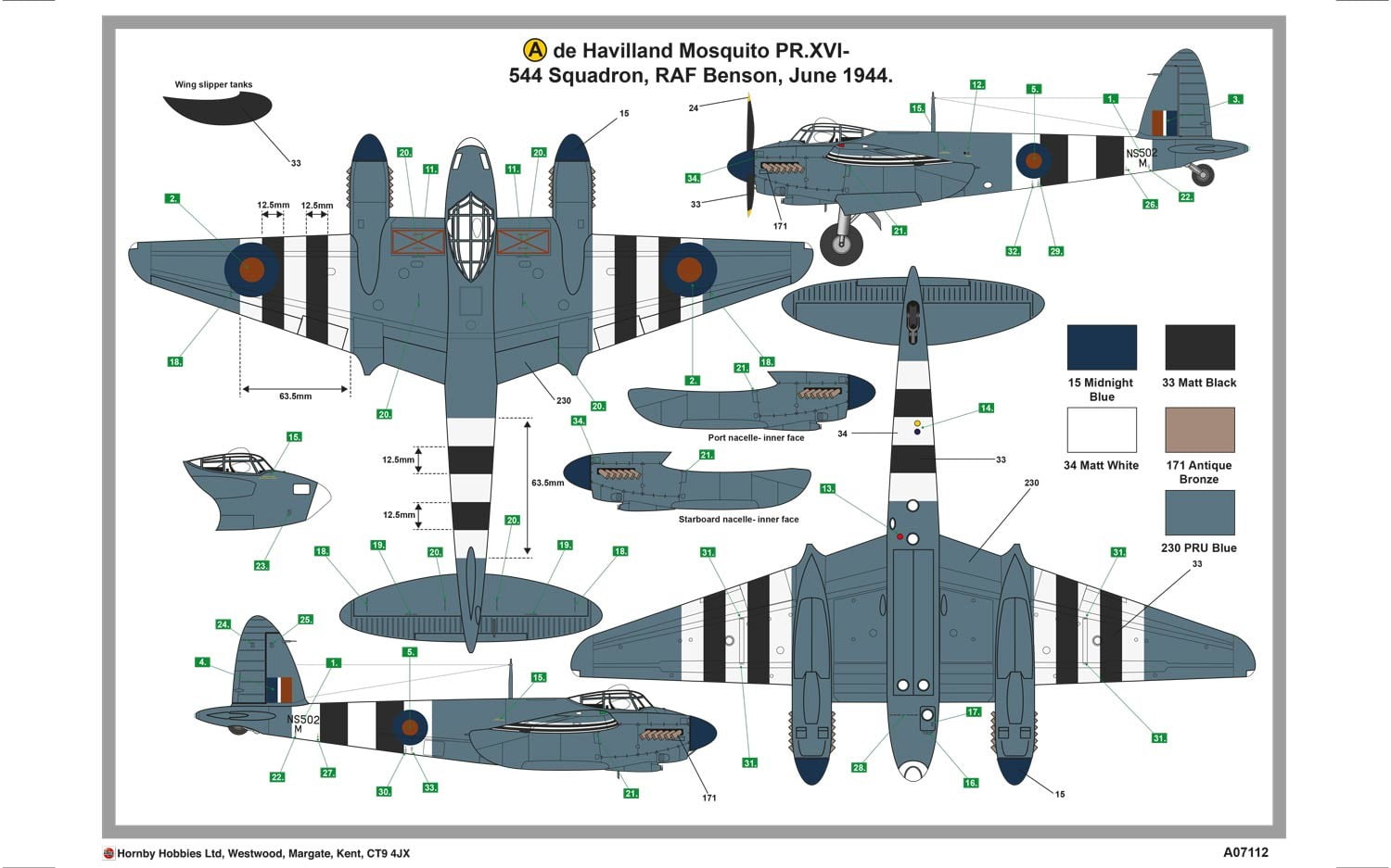 D Models Plastic Models Scale Models De Havilland Mosquito Model | My ...