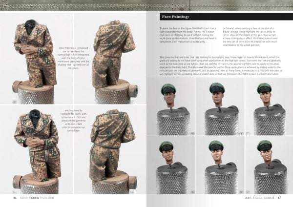 Inside 3 Panzer Crew Uniforms by AK Interactive AKI 272