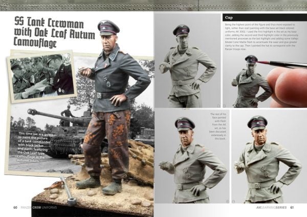 Inside 4 Panzer Crew Uniforms by AK Interactive AKI 272