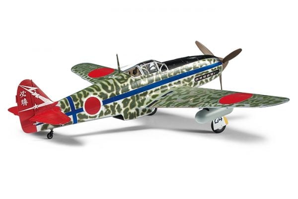 Vue arrière Tamiya Kawasaki Ki-61-Id Hien Tony 61115