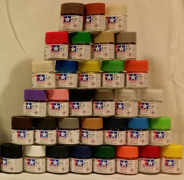 Full Set of 33 X Tamiya Colours