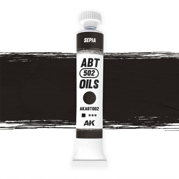 Abteilung 502 Sepia Oil Paint AKABT002