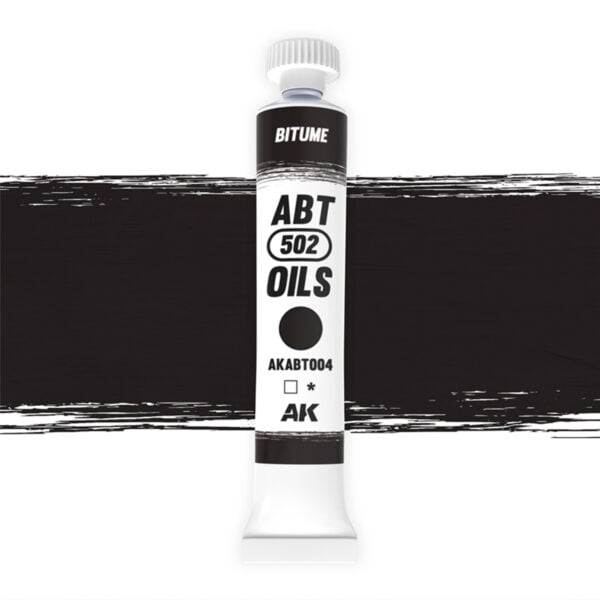 Abteilung 502 Bitume Oil Paint AKABT004