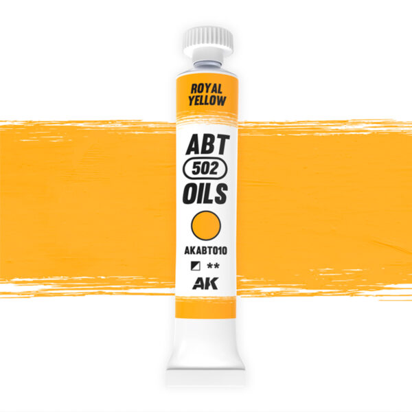 Abteilung 502 Yellow Oil Paint AKABT010