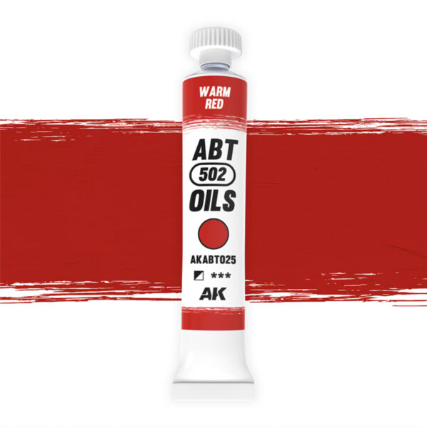 Abteilung 502 Warm Red Oil Paint AKABT025