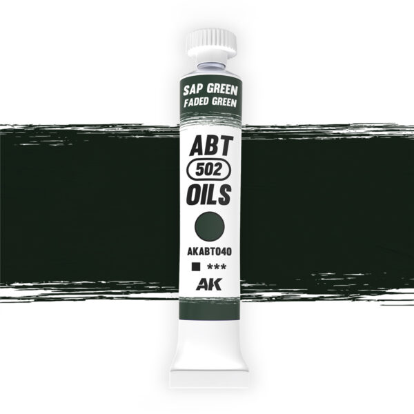 Abteilung 502 Faded Green Oil Paint AKABT040