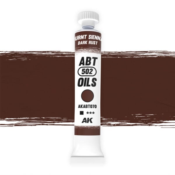 Abteilung 502 Dark Rust Oil Paint AKABT070