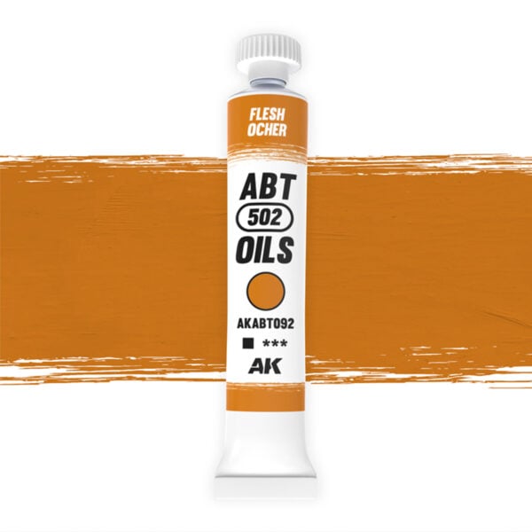 Abteilung 502 Ocher Oil Paint AKABT092