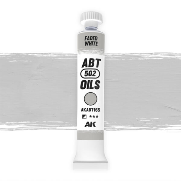 Abteilung 502 Faded White Oil Paint AKABT165