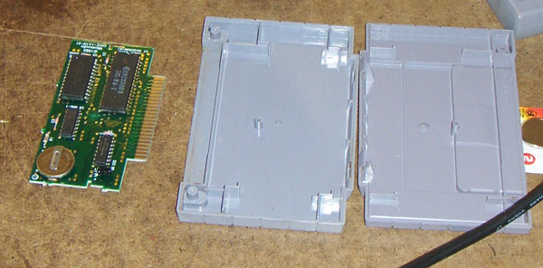 disassembled parts