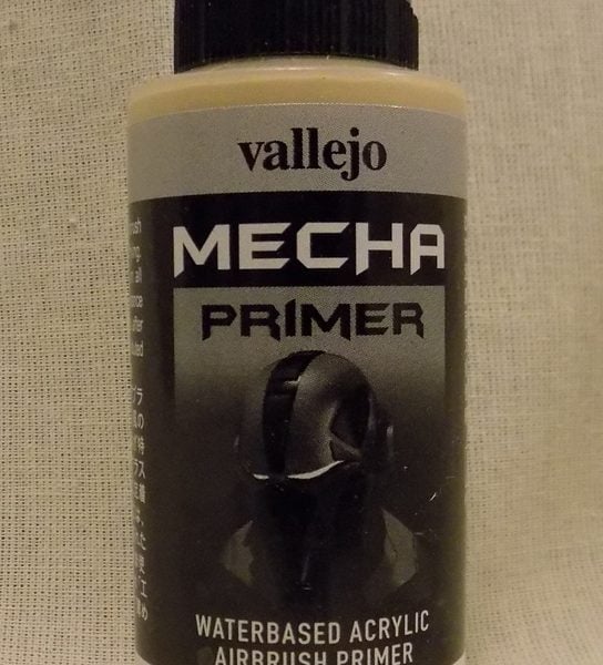 Vallejo - Mecha Surface Primer Black (200ml) - Everything Airbrush