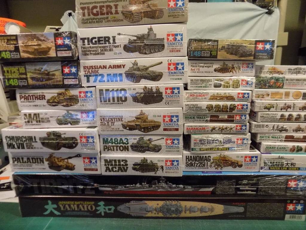 Tamiya New and Re-stock Model Kits Now Available