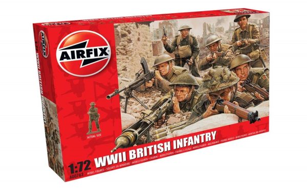 Airfix WWII British Infantry 1:76 A00763