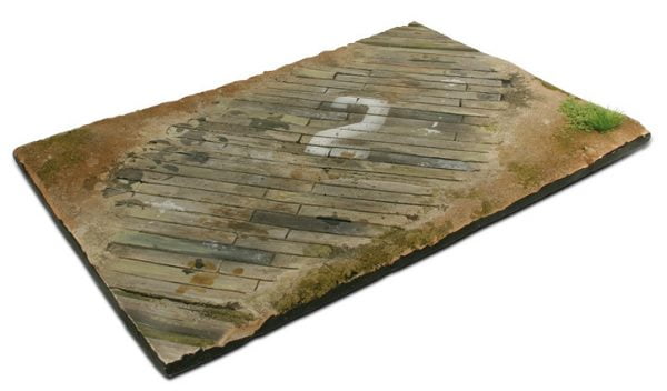 Vallejo Wooden Airfield Surface Scene SC102