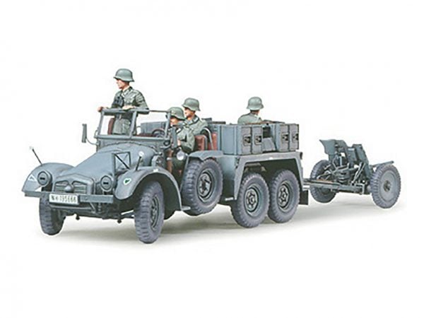 Tamiya Krupp Towing Truck with 37mm Pak 1/35 Scale 35259