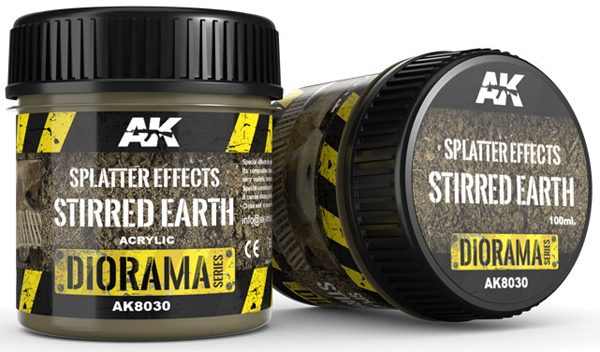 AK Interactive Splatter Effects Stirred Earth 100ml AKI 8030