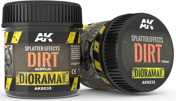 AK Interactive Splatter Effects Dirt 100ml AKI 8035