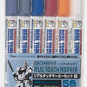 Jeu de marqueurs Gundam Real Touch No1 GMS-112