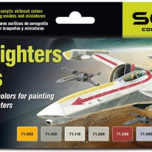 Vallejo Star Fighters Colors Lot de 8 peintures 71612