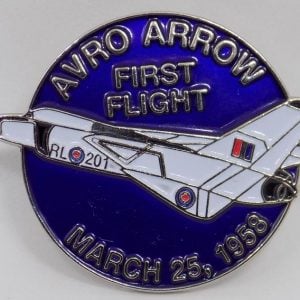 Avro Arrow First Flight Lapel Pin