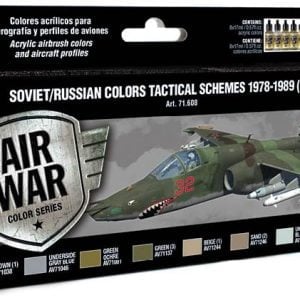 Vallejo Soviet Russian Colors Tactical Schemes 1978-1989 Partie II 71608