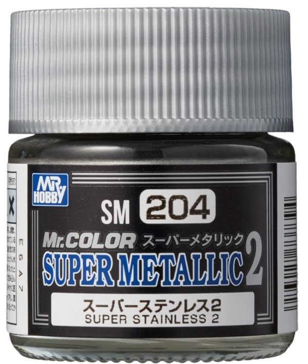 Mr Color Super Metallic 2 Super Stainless Steel 2 SM204