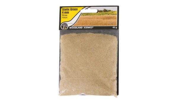 Woodland Scenics Static Grass Straw 4mm FS620