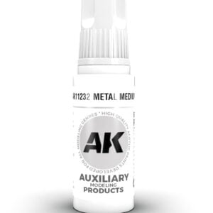 AK Interactive 3rd Generation Acrylic Metal Medium 17ml 11232 Bottle