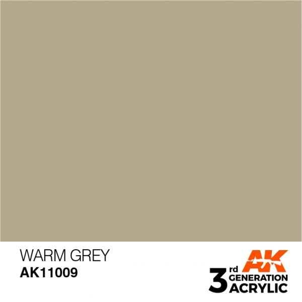 AK Interactive Acrylic Warm Grey Standard 11009