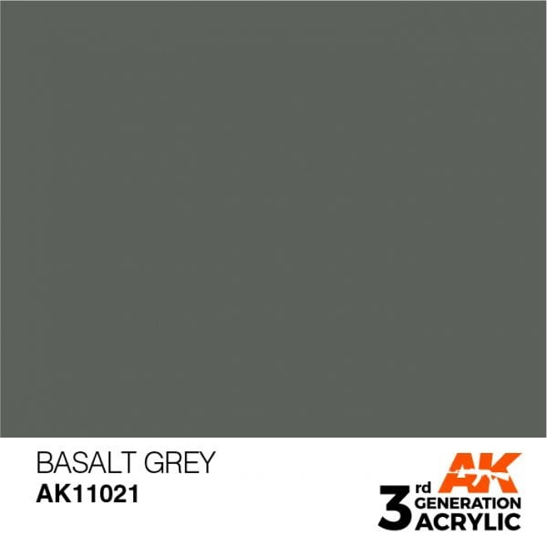 AK Interactive Acrylic Basalt Grey Standard 11021