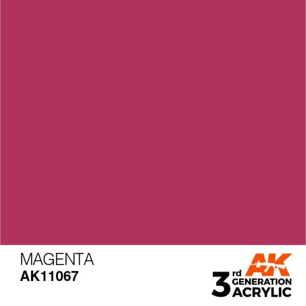 AK Interactive Acrylic Magenta Standard 11067