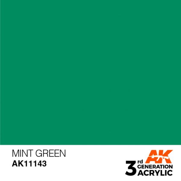 AK Interactive Acrylic Mint Green Standard 11143