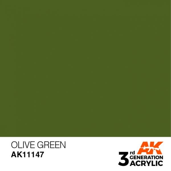 AK Interactive Acrylic Olive Green Standard 11147