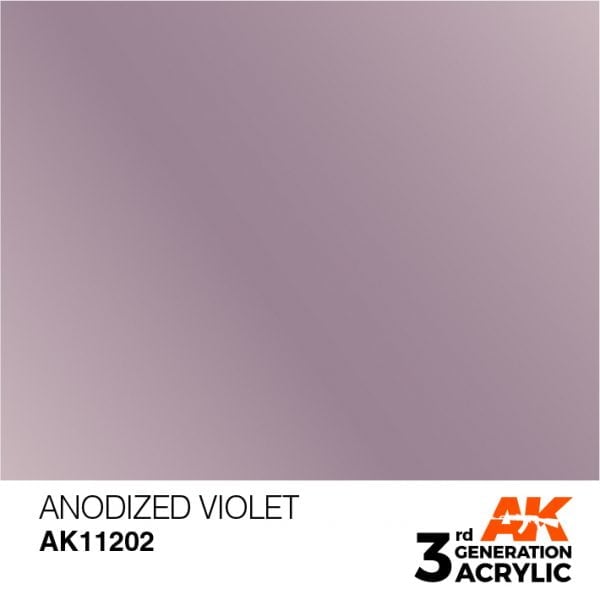 AK Interactive Acrylic Anodized Violet Metallic 11202