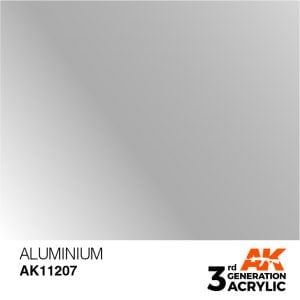 AK Interactive Acrylic Aluminium Metallic 11207