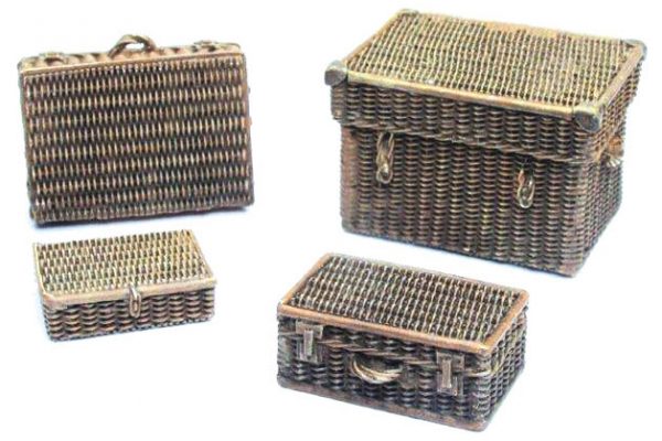 Vallejo Scenics Wicker Suitcases Set of 4 SC227