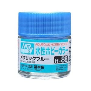 Mr Hobby Aqueous H88 Metallic Gloss Metallic Blue Primary