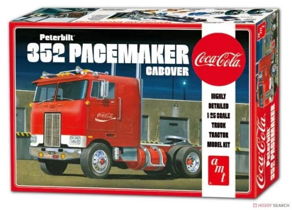 AMT Peterbilt 352 Pacemaker Cabover Coca Cola 1/25 Scale 1090