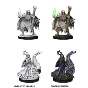 WizKids Pathfinder Deep Cuts Unpainted Miniatures Wave 10 Necromancers 73855